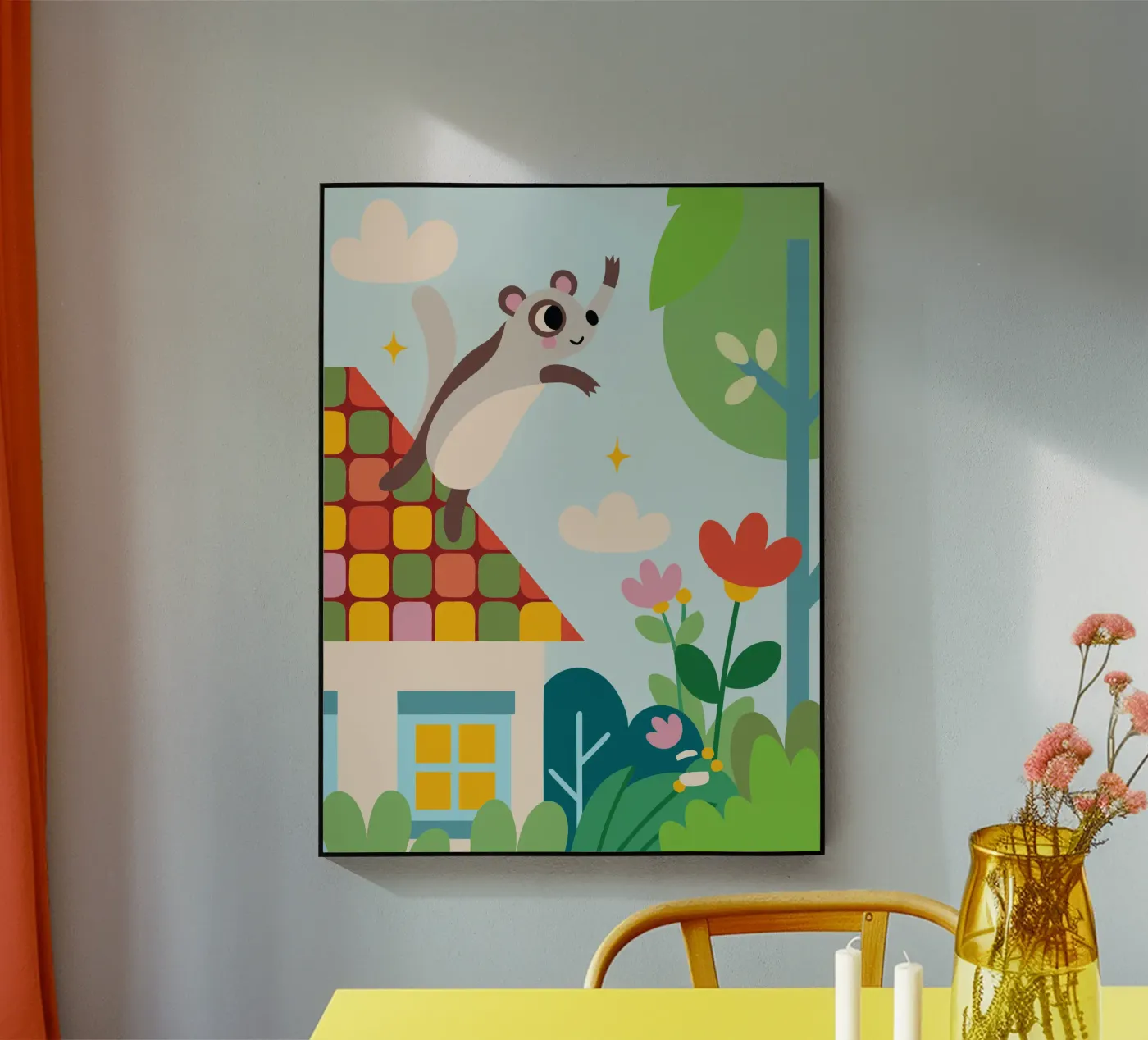 Lo scoiattolo salta plexiglass da CUTE ANIMALS