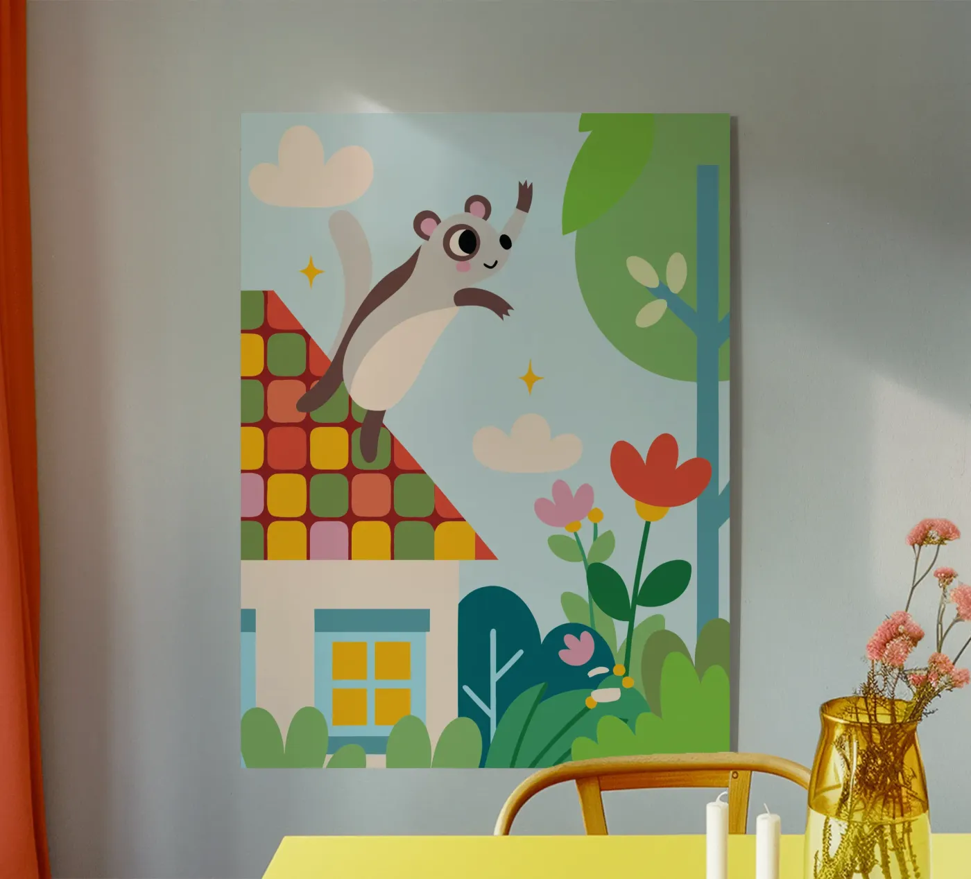Lo scoiattolo salta plexiglass da CUTE ANIMALS