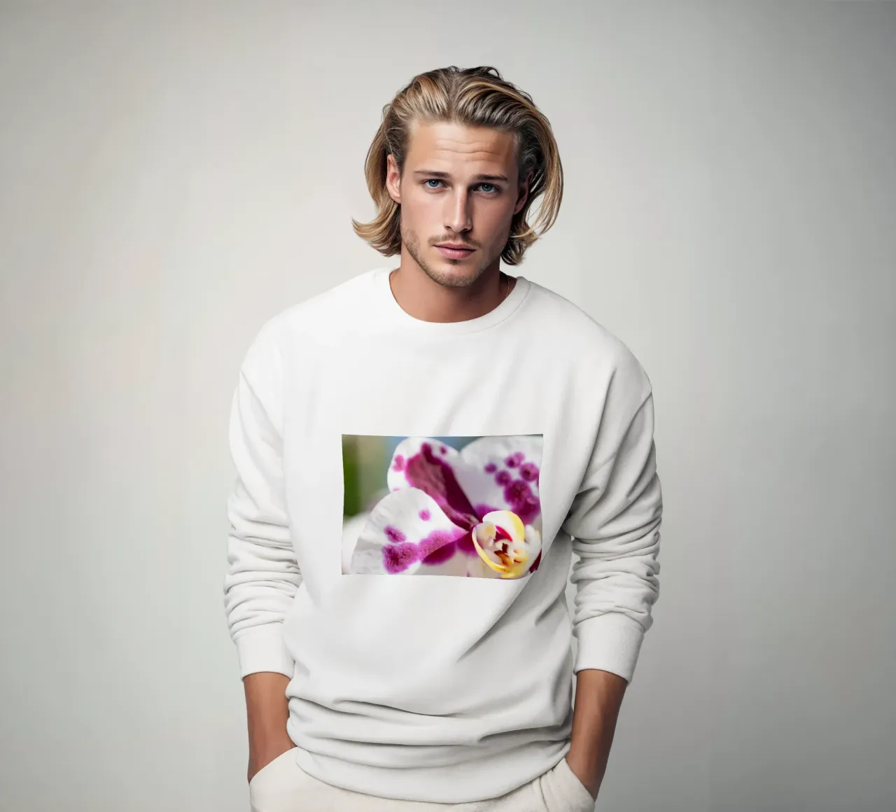 Orchidea #5 felpa da rafael campezato