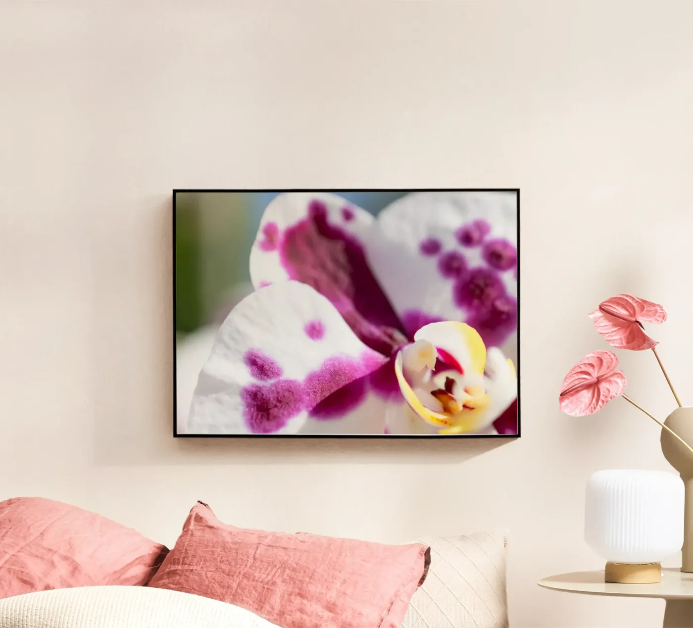 Orchidée n°5 plexiglas de rafael campezato