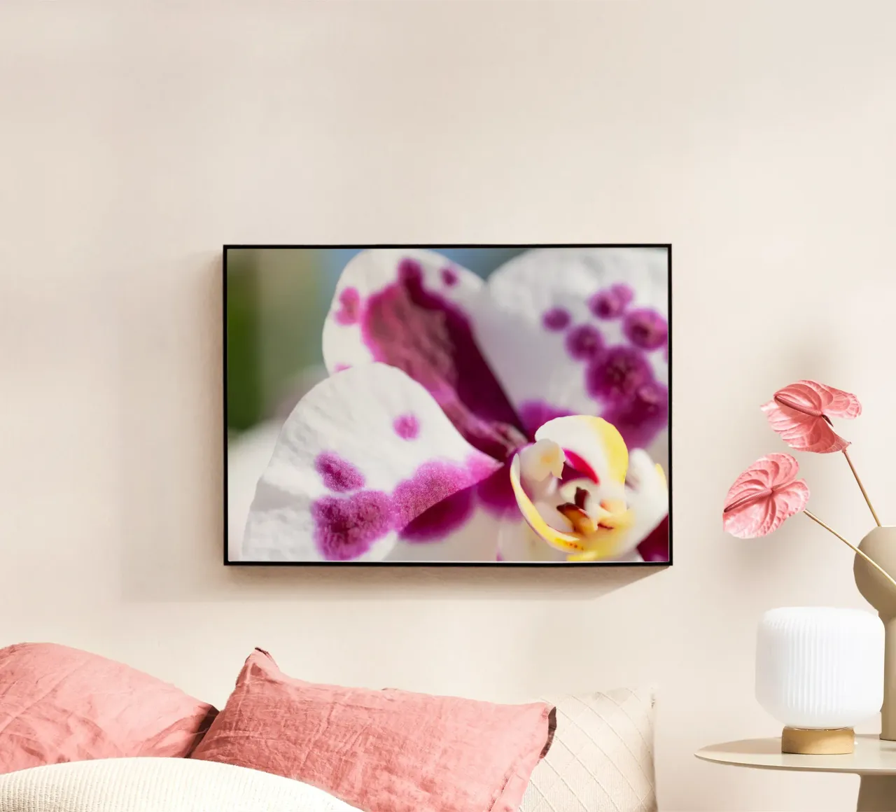 Orchidee #5 Acryl-Glas von rafael campezato