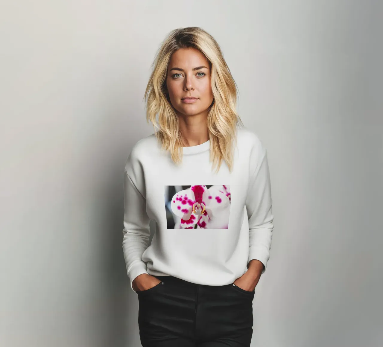 Orchidea #6 felpa da rafael campezato
