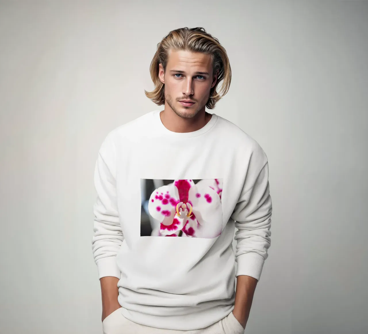 Orchidea #6 felpa da rafael campezato