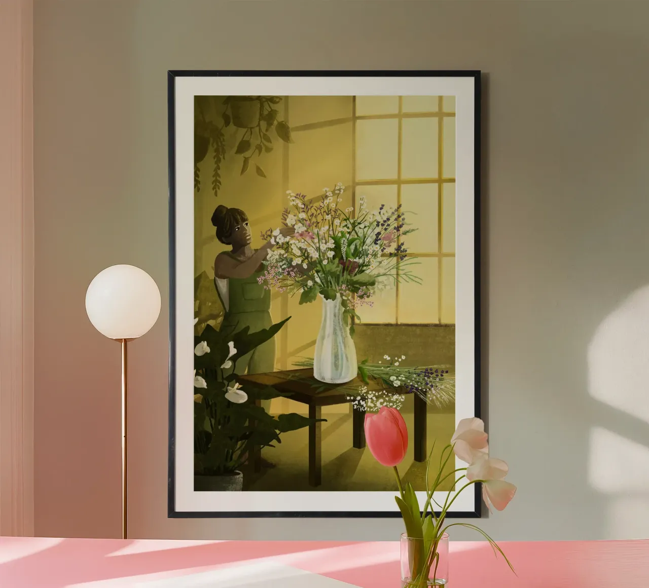 In the cracks of light I dream poster da Goed Blauw