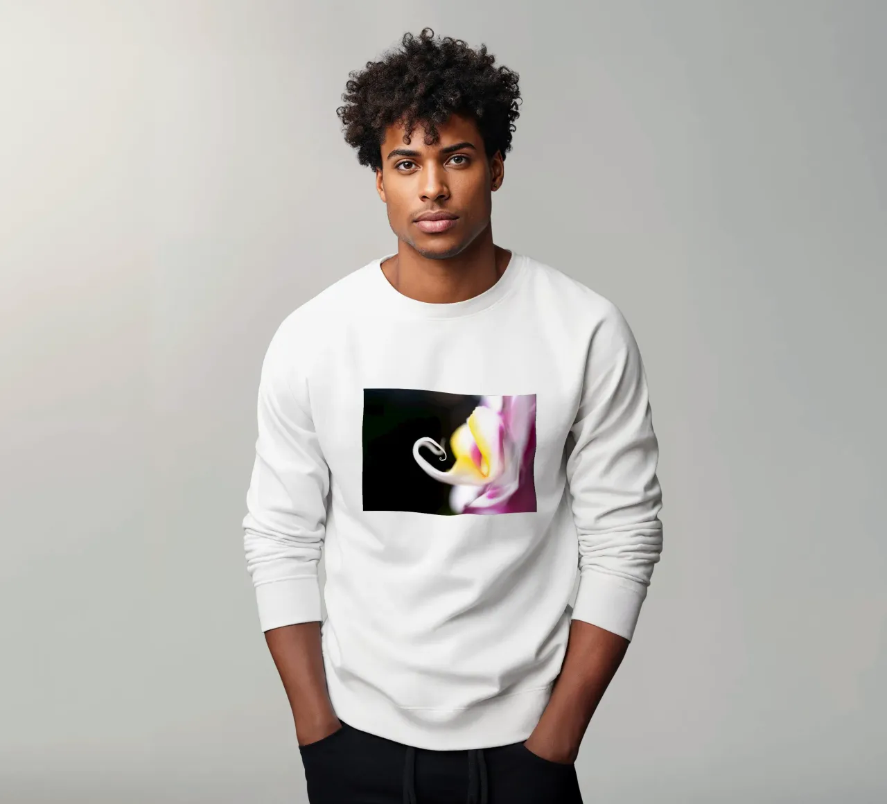 Orchidea #7 felpa da rafael campezato