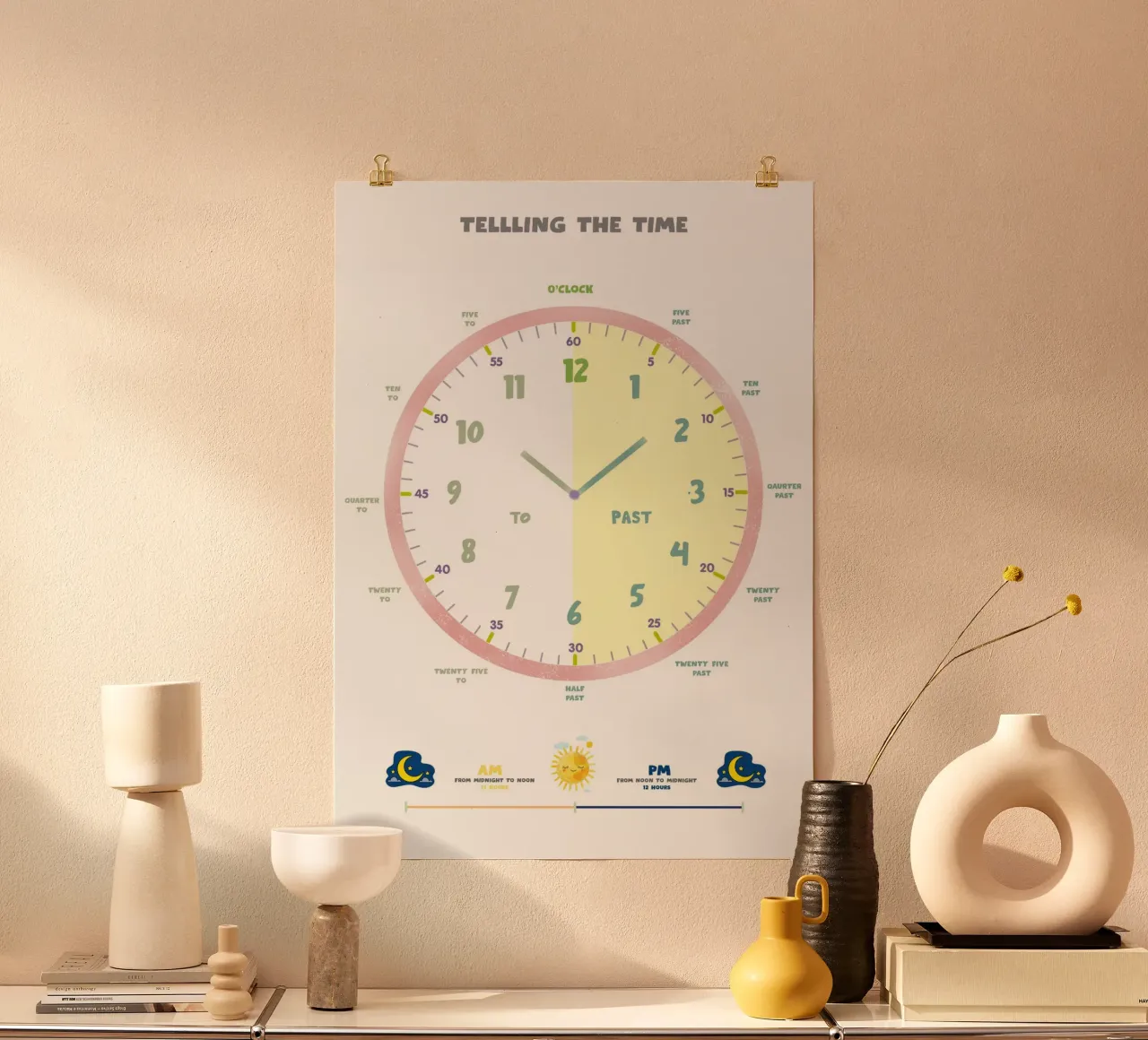 Cronometrare l'ora poster da Attaboy Dsgn