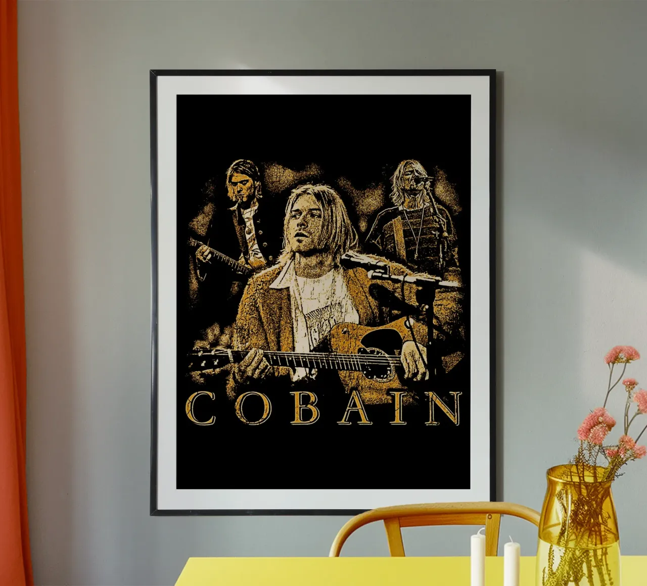cobain nirvana groupe musique art hahnemühle de music soul