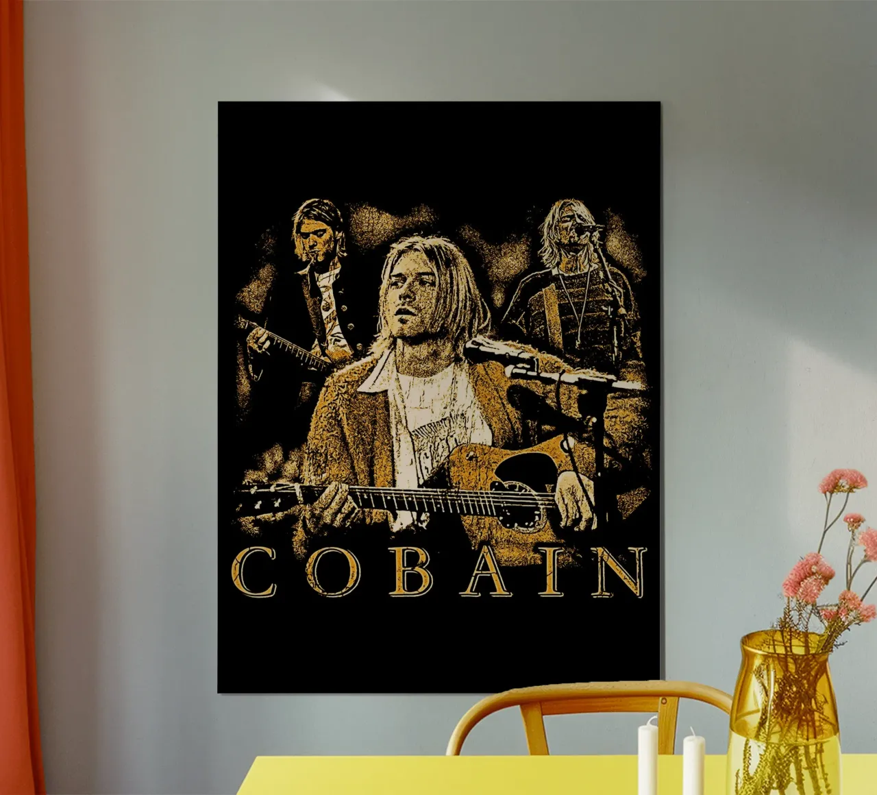 cobain nirvana groupe musique art hahnemühle de music soul