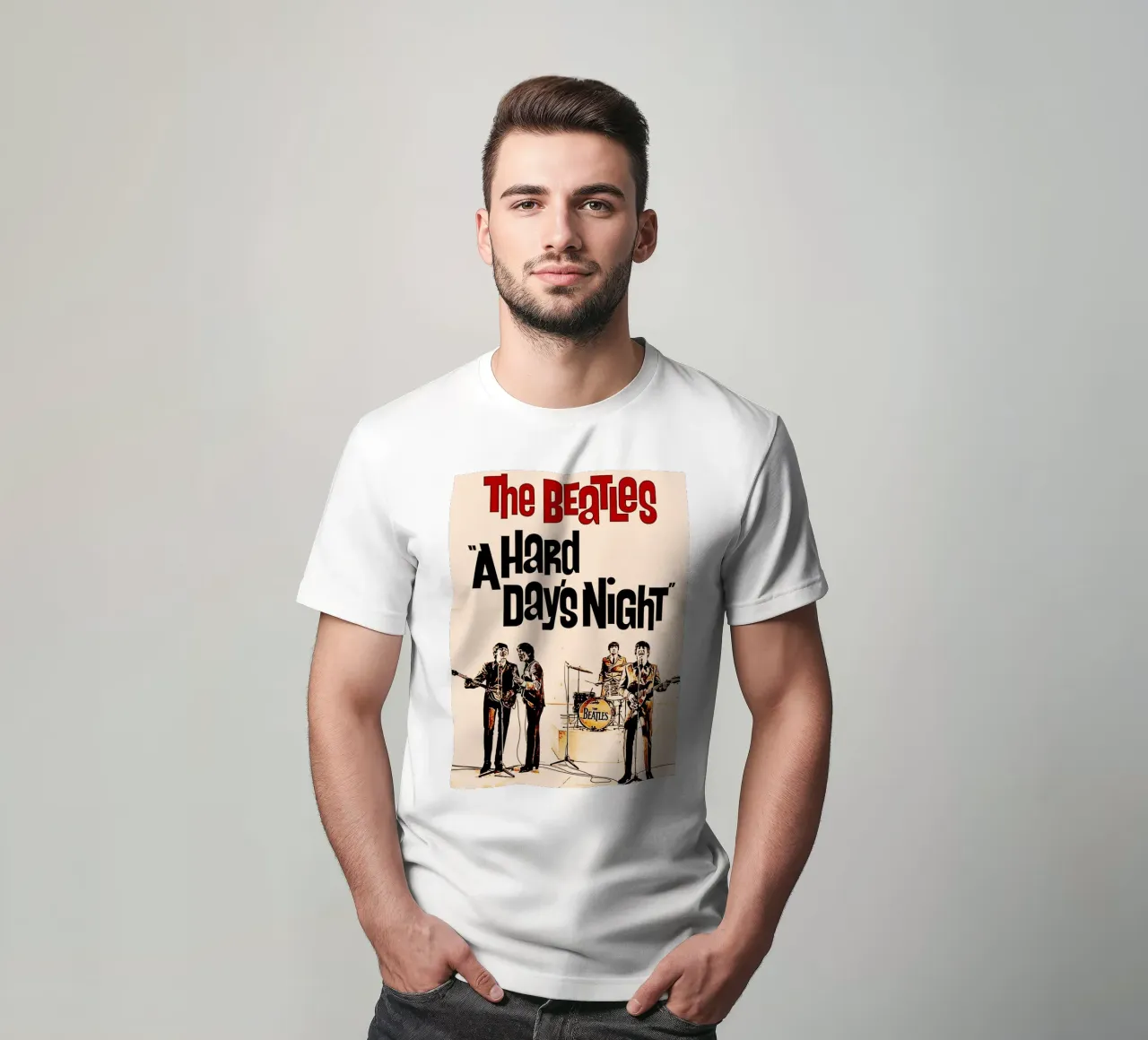 I Beatles, gruppo musicale britpop t-shirt da music soul