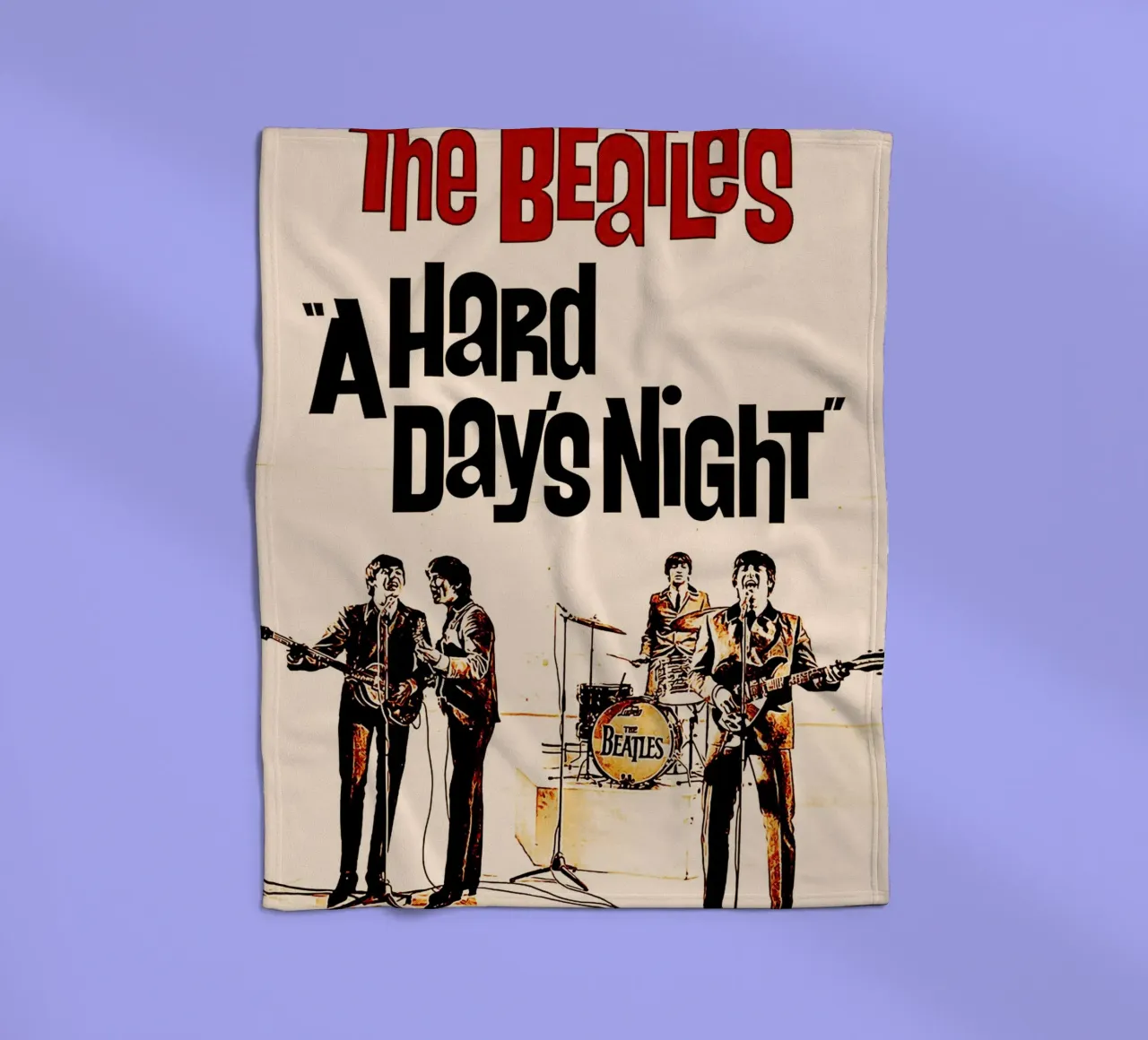 I Beatles, gruppo musicale britpop coperta in pile da music soul