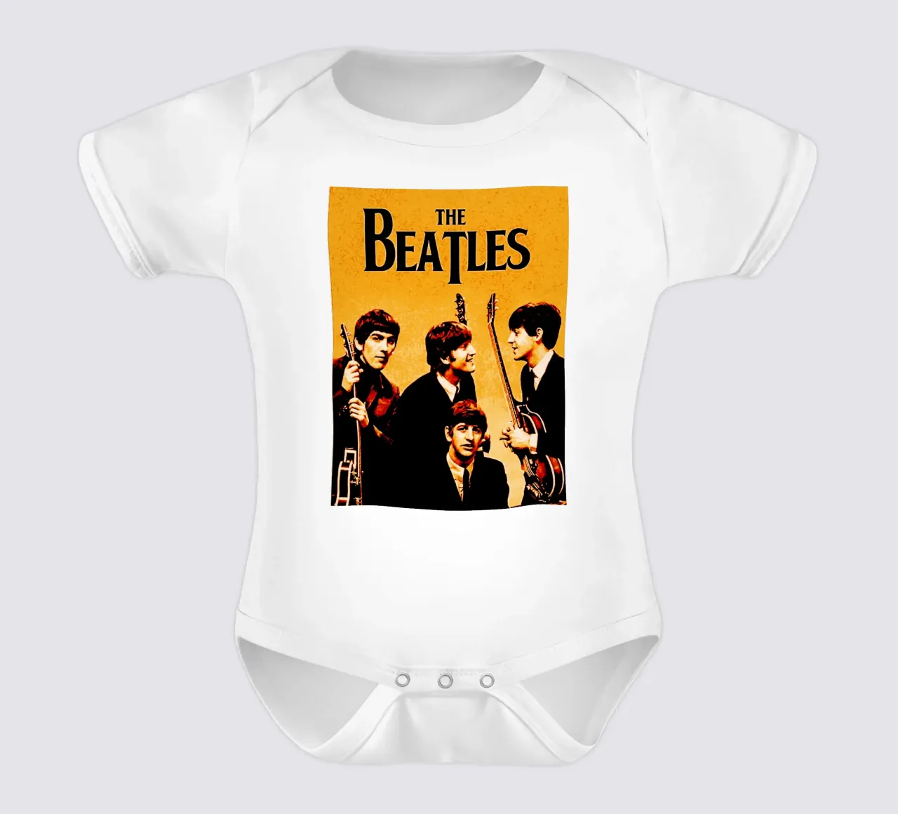 I Beatles, gruppo musicale britpop 1 body neonato maniche corte da music soul