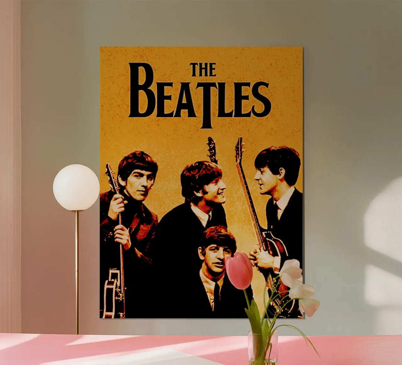 I Beatles, gruppo musicale britpop 1 carta hahnemühle da music soul