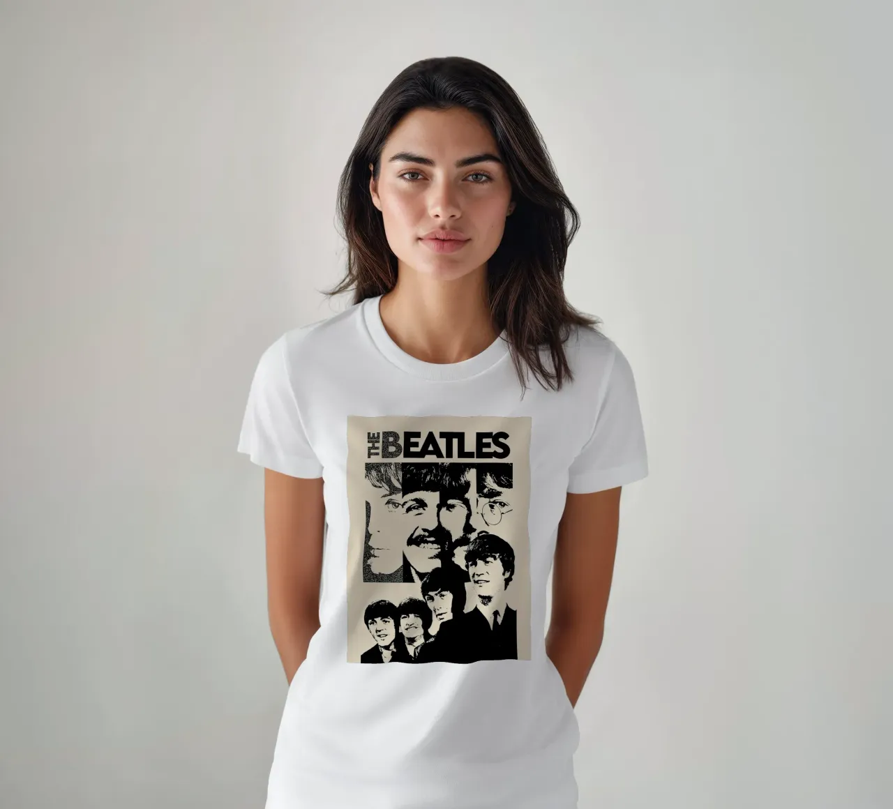 I Beatles, gruppo musicale britpop 2 t-shirt da music soul