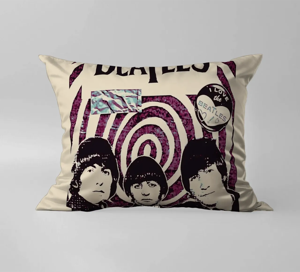 I Beatles band britpop musica 3 cuscino da music soul
