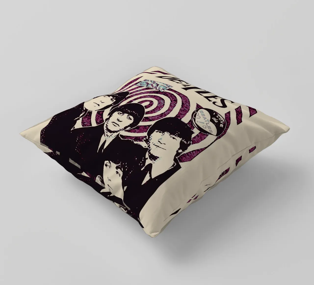 I Beatles band britpop musica 3 cuscino da music soul