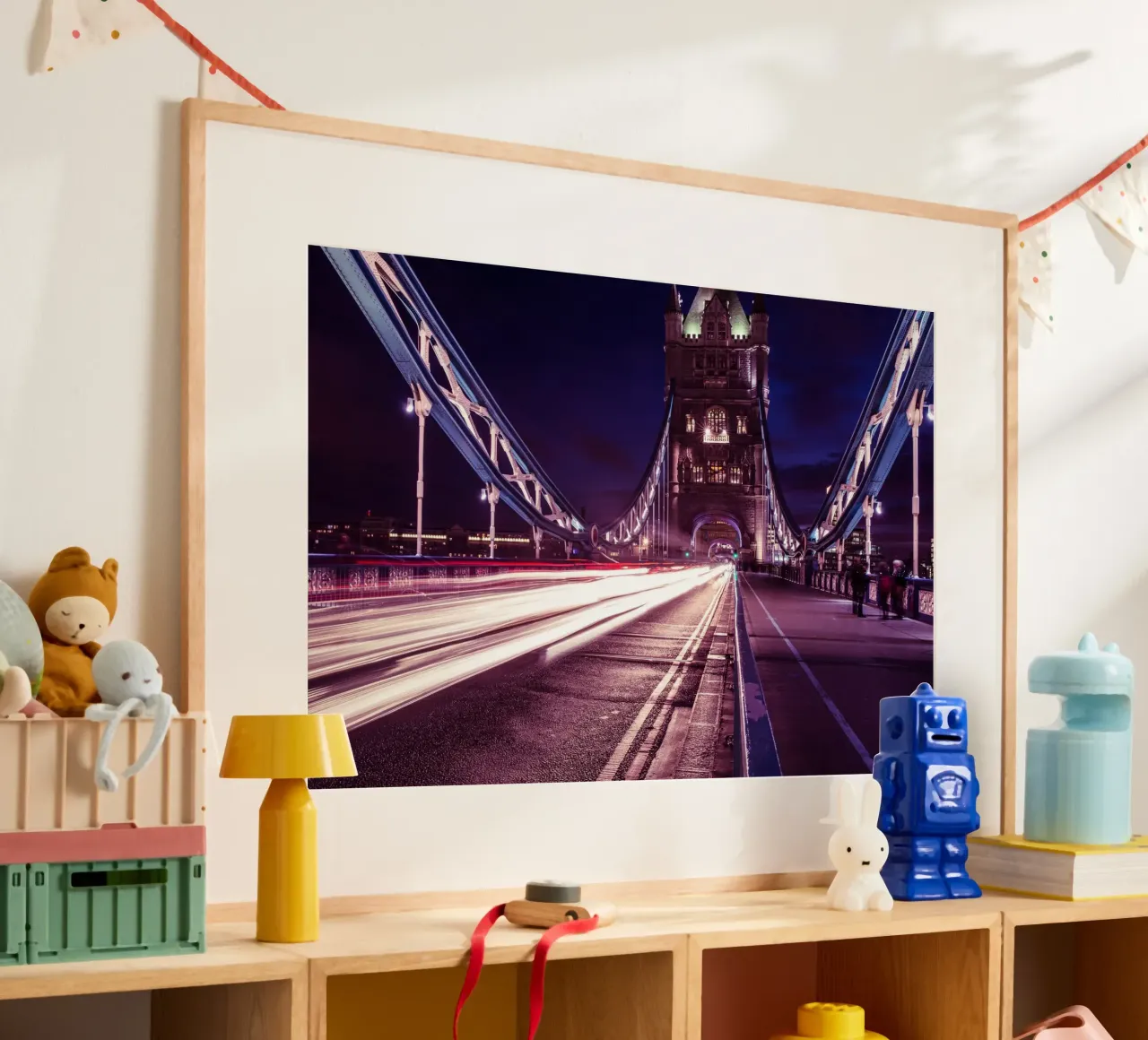 Luci del Tower Bridge, Londra carta hahnemühle da Wanderlust Vibes