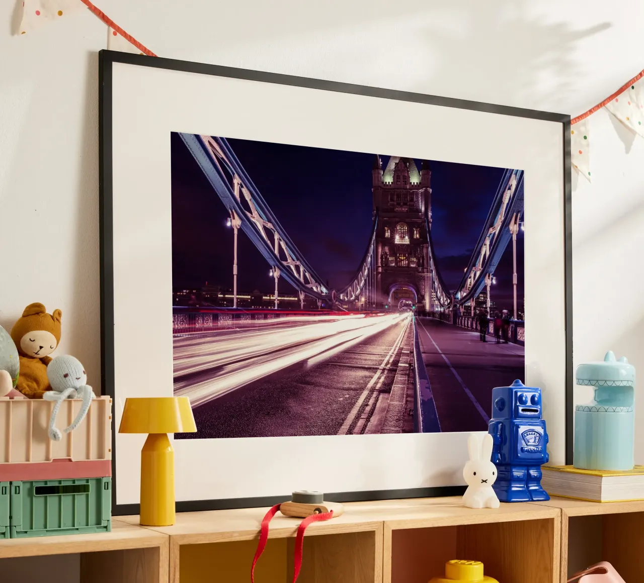 Luci del Tower Bridge, Londra carta hahnemühle da Wanderlust Vibes