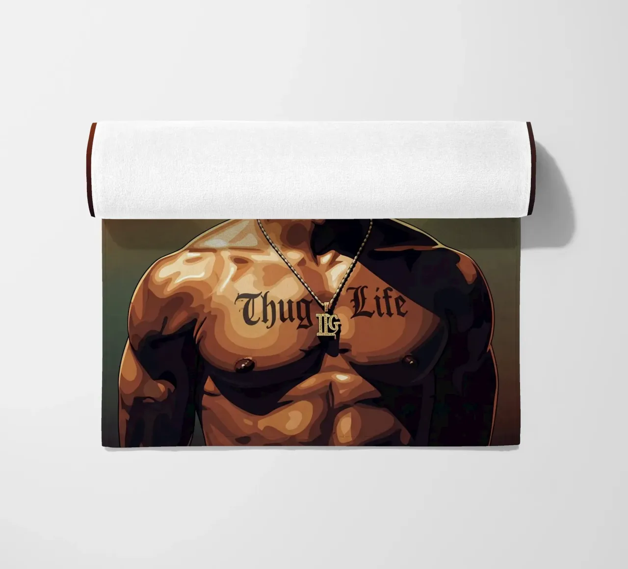 Thug Life - Tupac Shakur telo mare da Lembayung art