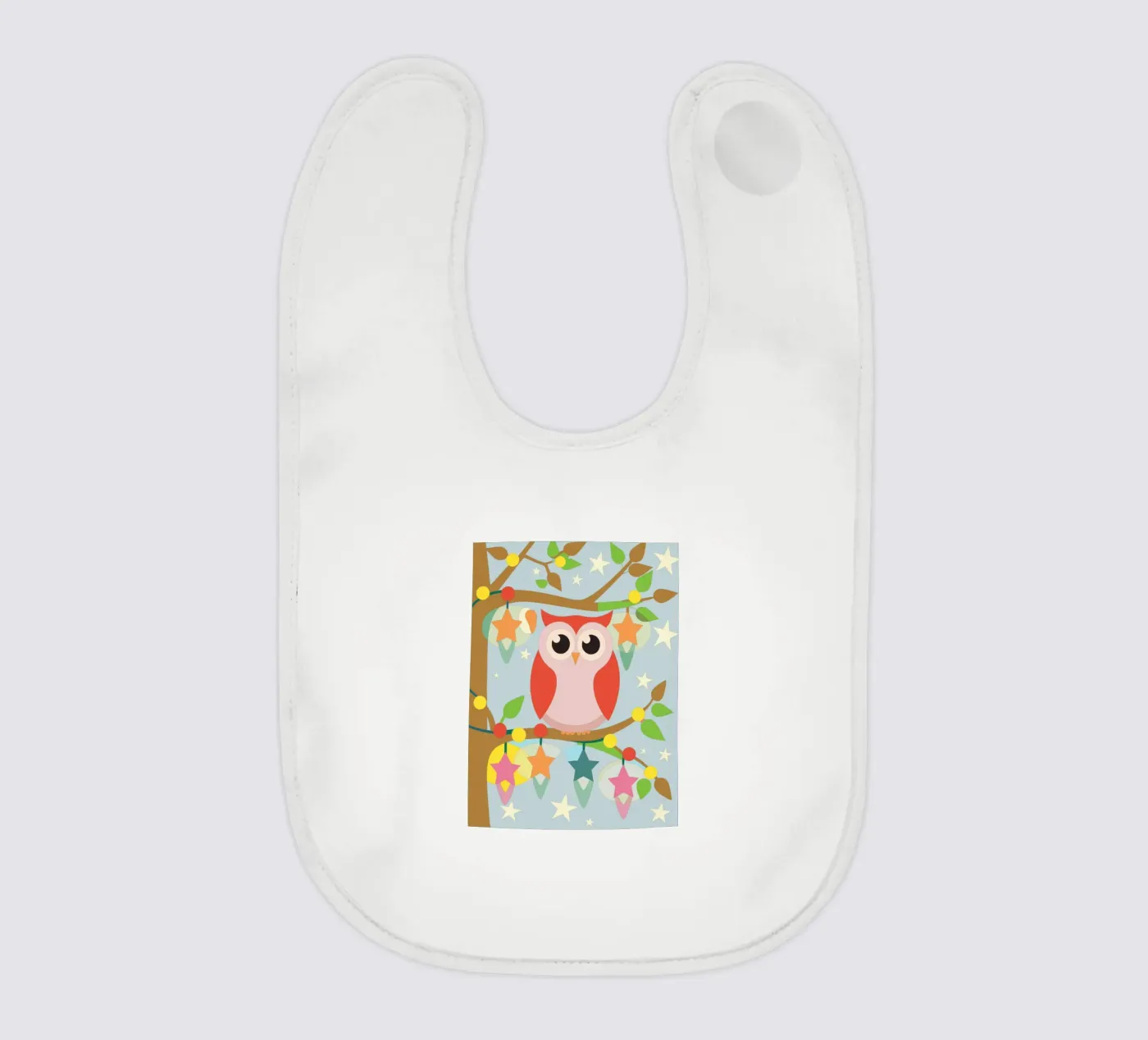 Uil baby slabbetje van CUTE ANIMALS