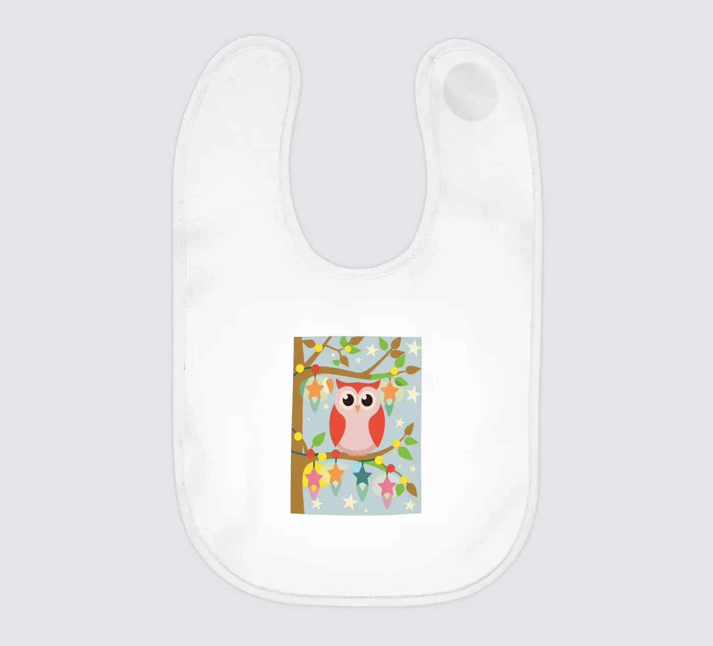 Uil baby slabbetje van CUTE ANIMALS