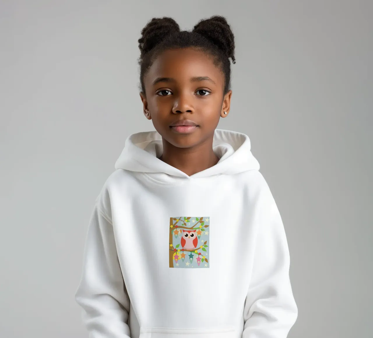 Gufo felpa bambino con cappuccio da CUTE ANIMALS