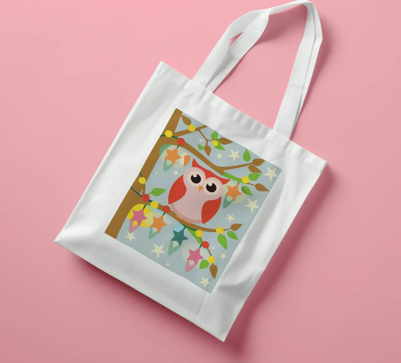 Gufo borsa in juta da CUTE ANIMALS