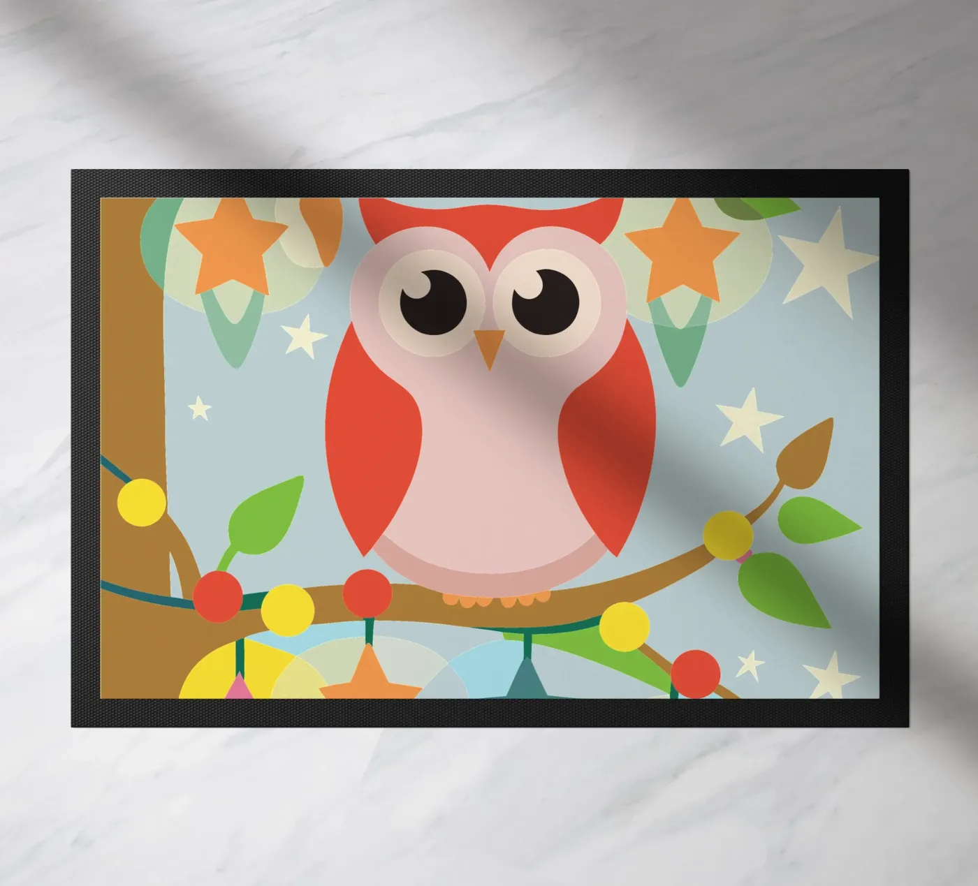 Owl deurmat van CUTE ANIMALS