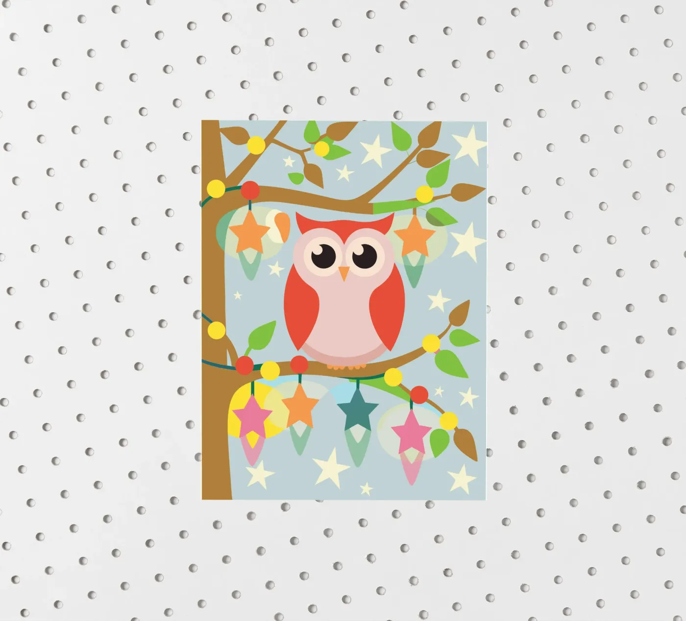 Owl sticker by CUTE ANIMALS
