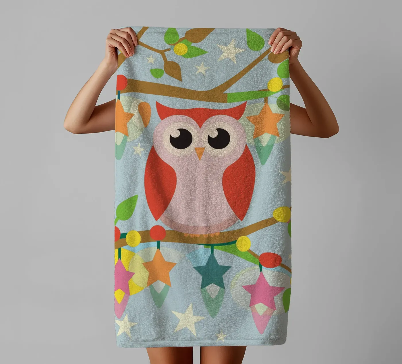 Eule Handtuch von CUTE ANIMALS