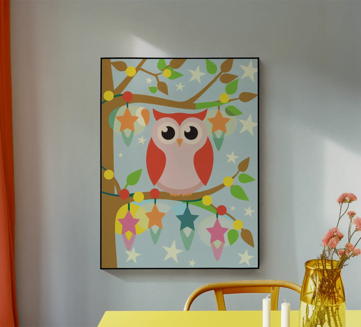Hibou plexiglas de CUTE ANIMALS