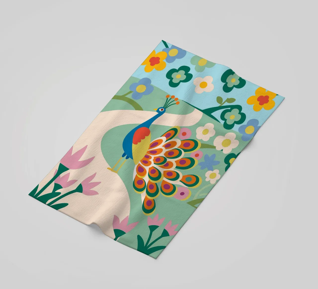 Peacock telo mare da CUTE ANIMALS