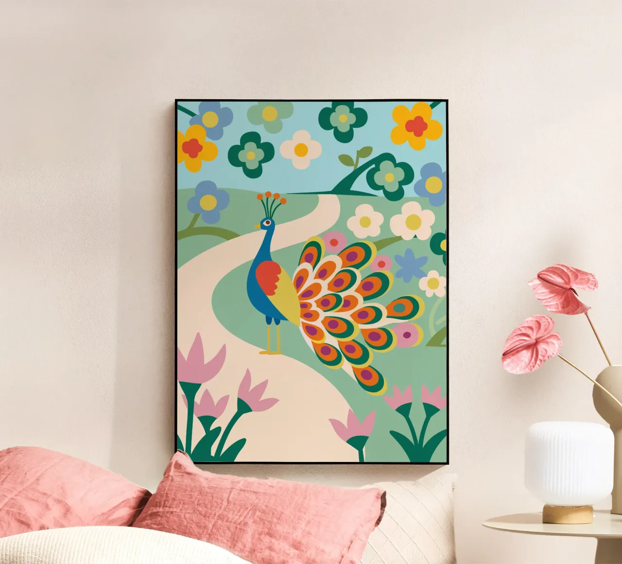 Pavone plexiglass da CUTE ANIMALS