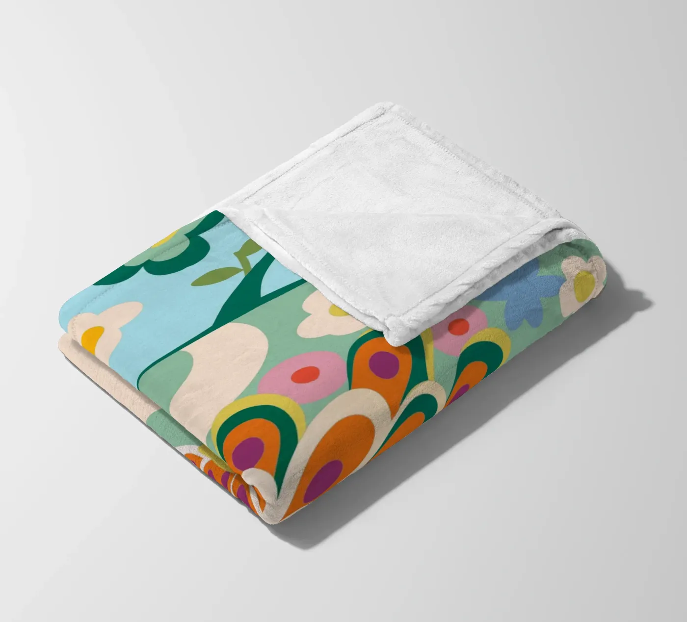 Pfau Fleecedecke von CUTE ANIMALS