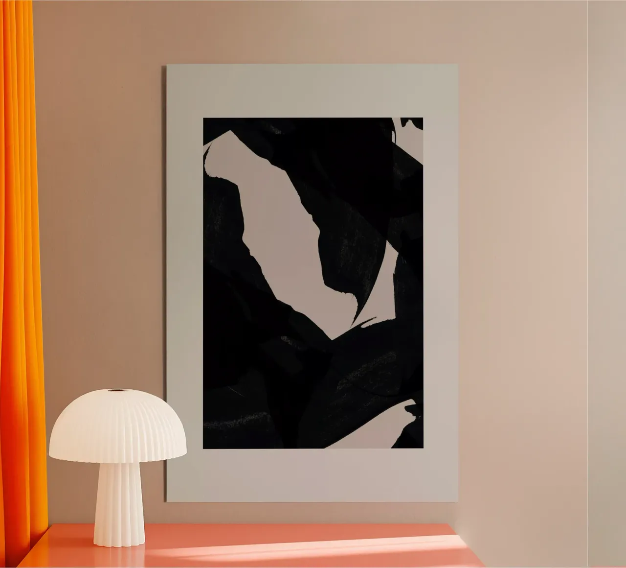 Abstract Brush Strokes 59Y alluminio dibond da Mareike Böhmer