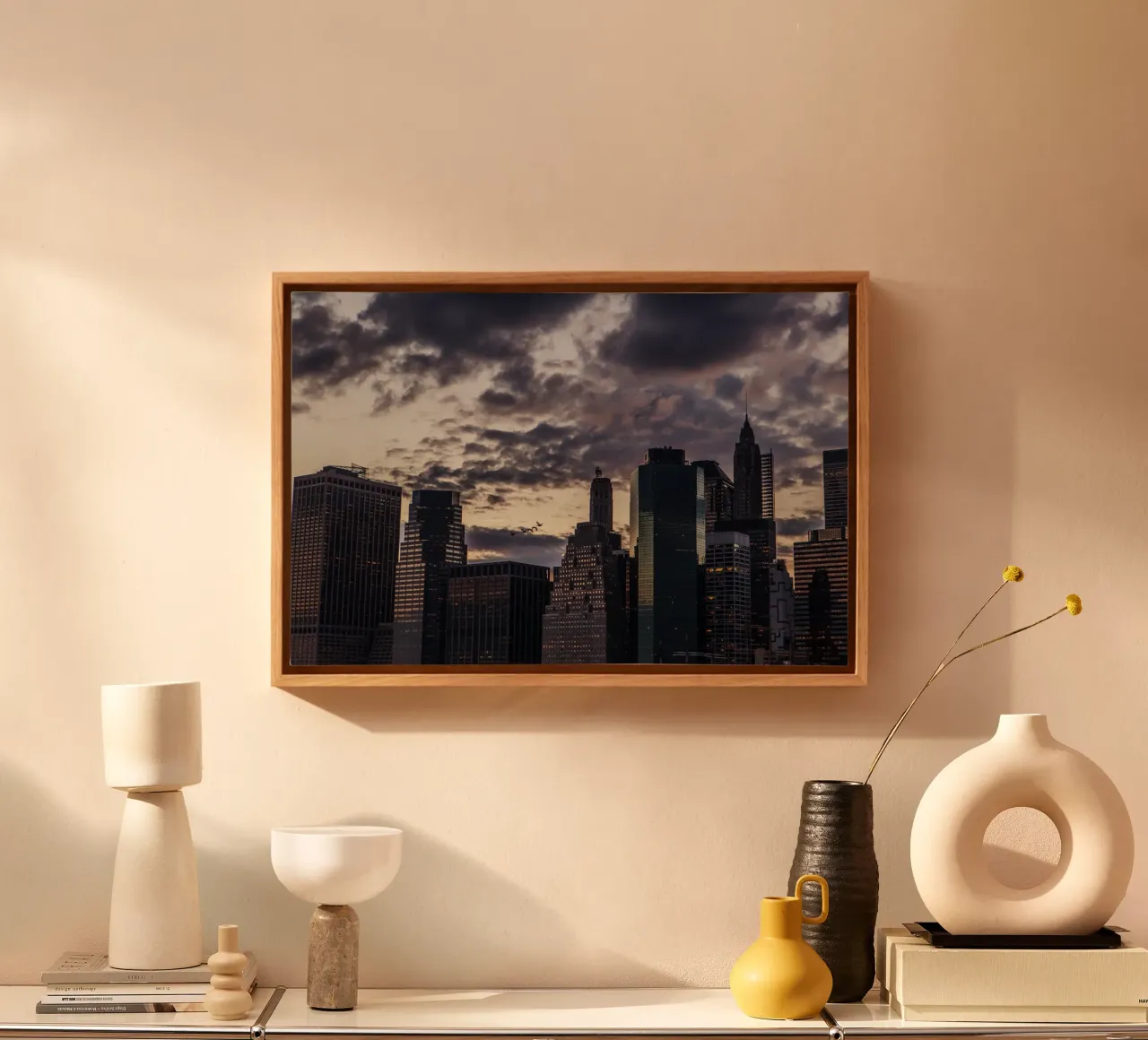 Skyline Serenity, New York tela da Wanderlust Vibes