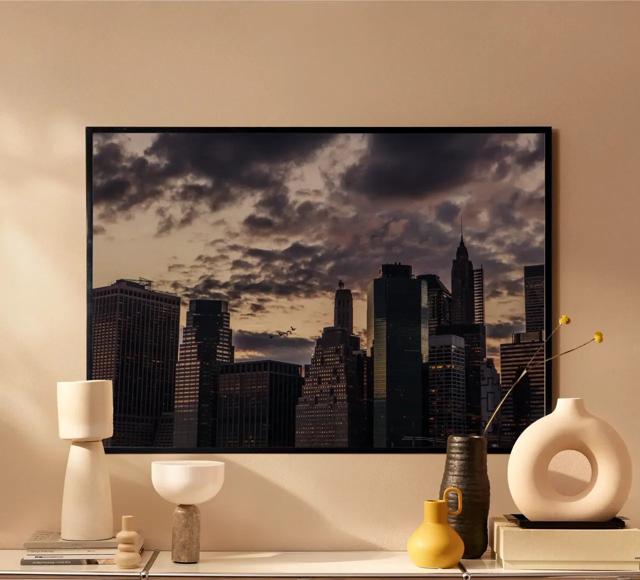 Skyline Serenity, Nueva York hahnemühle de Wanderlust Vibes