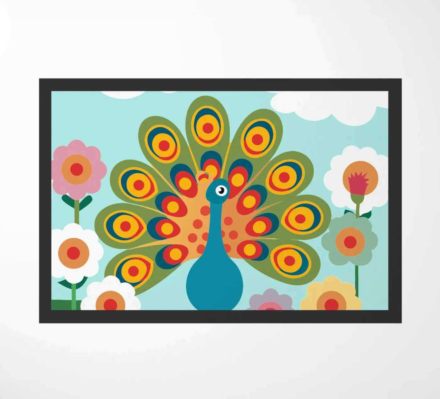 Peacock zerbino da CUTE ANIMALS