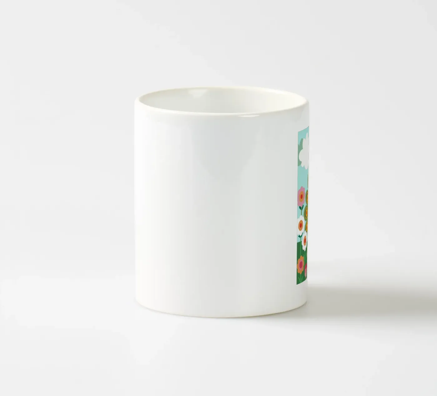 Peacock ceramic mug by CUTE ANIMALS