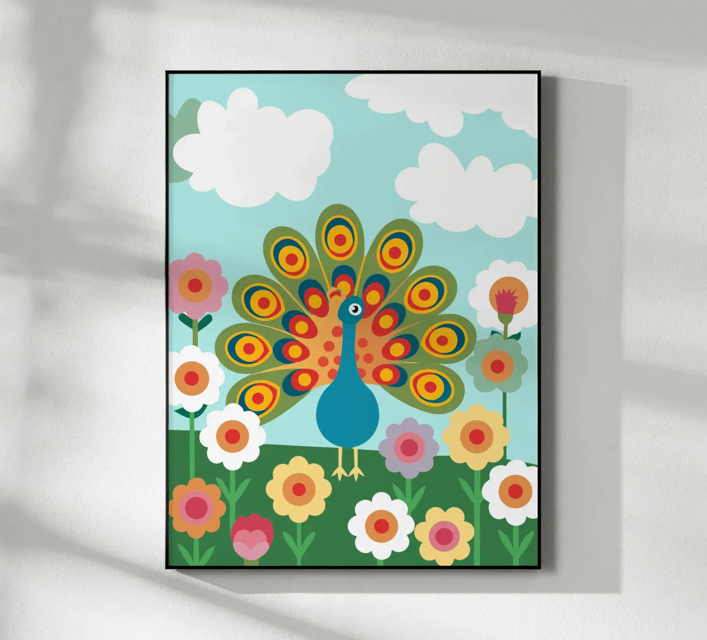 Pavone plexiglass da CUTE ANIMALS