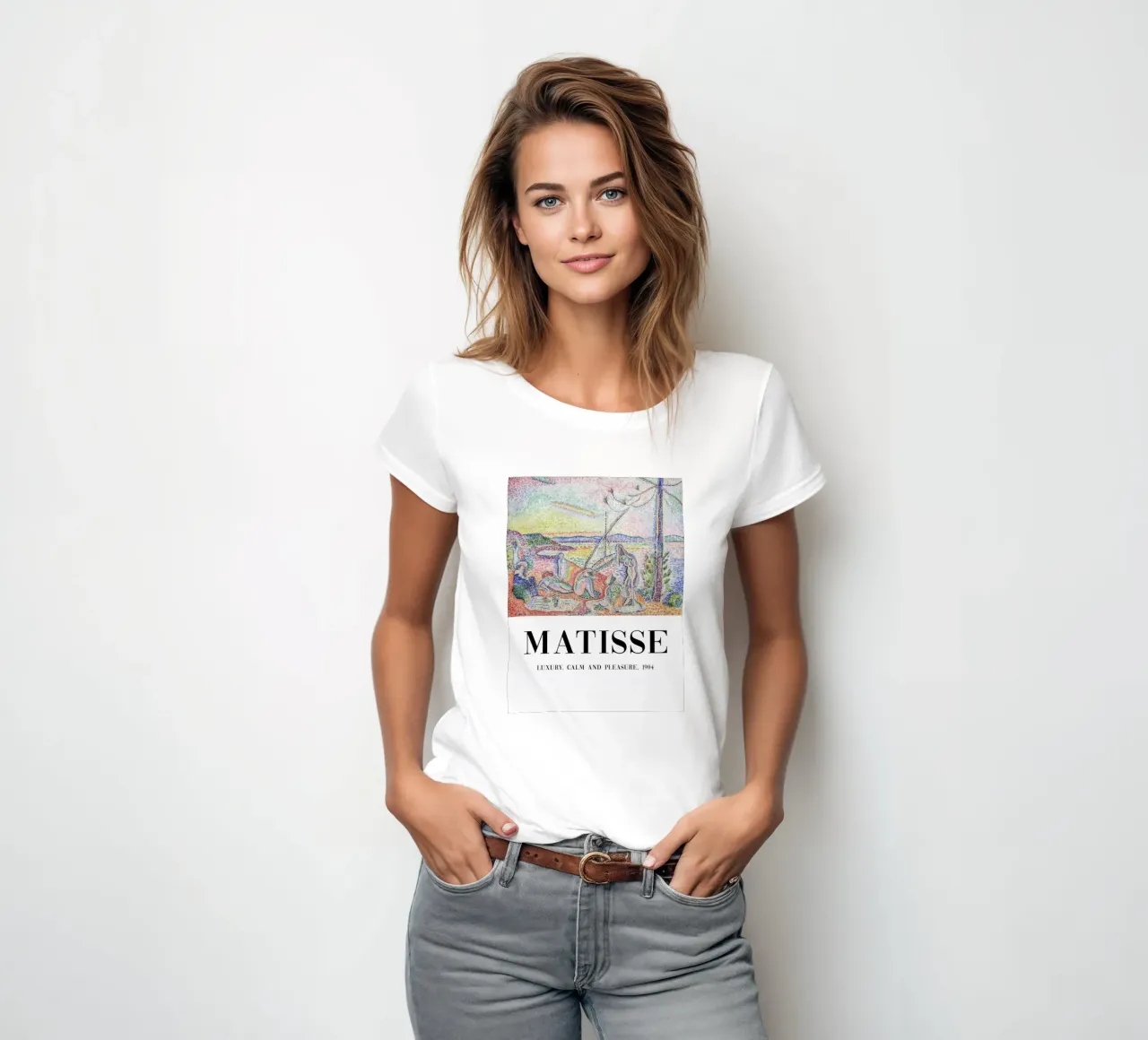 Lusso, pace e piacere t-shirt da donna da Carinaprint