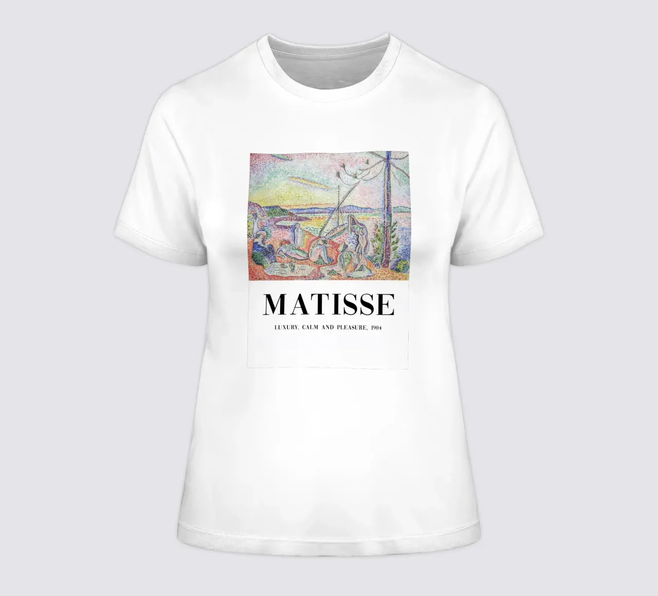 Lusso, pace e piacere t-shirt da donna da Carinaprint