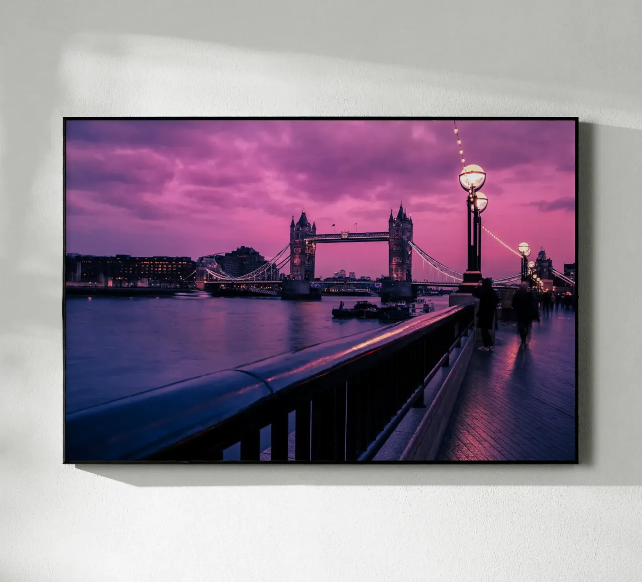 Crepuscolo sul Tower Bridge, Londra plexiglass da Wanderlust Vibes