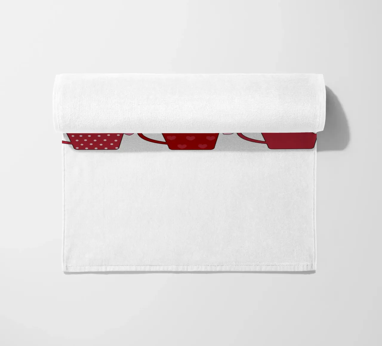 Simpatici gattini con tazze da caffè telo mare da gulsengunel