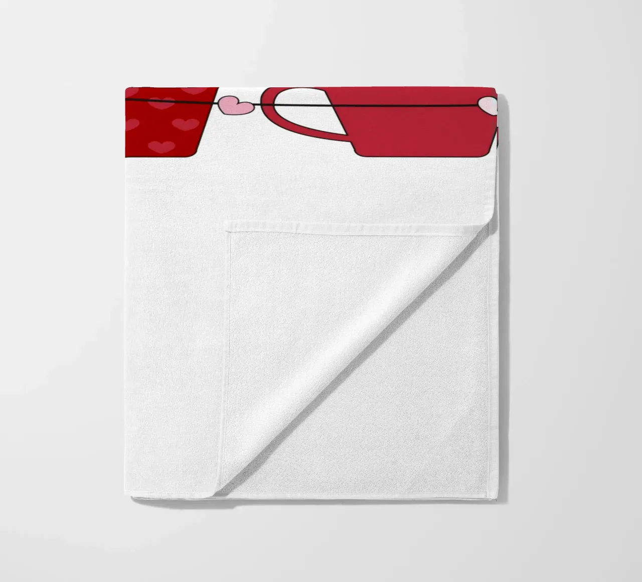 Simpatici gattini con tazze da caffè telo mare da gulsengunel