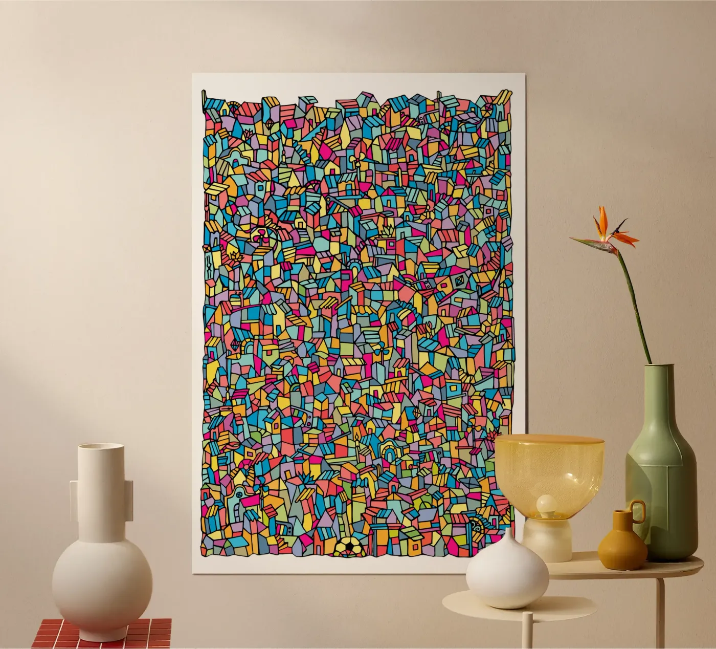 Favela II poster da Ninhol