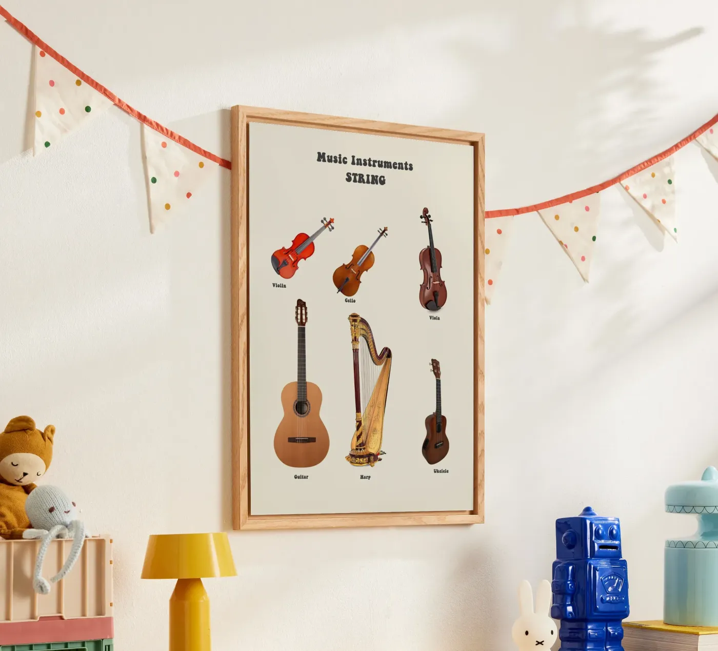 String Instruments Guitar Violin Acryl-Glas von Attaboy Dsgn