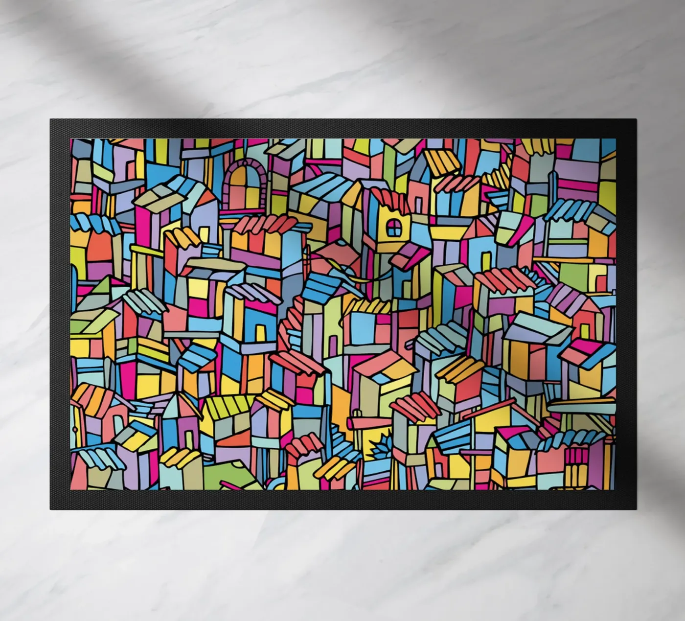 Favela III doormat by Ninhol
