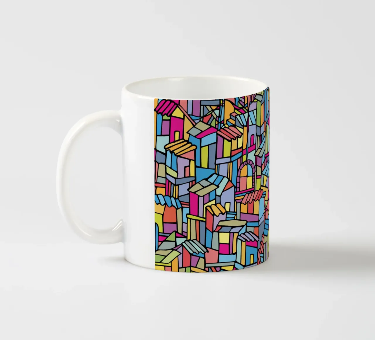 Favela III tazza in ceramica da Ninhol