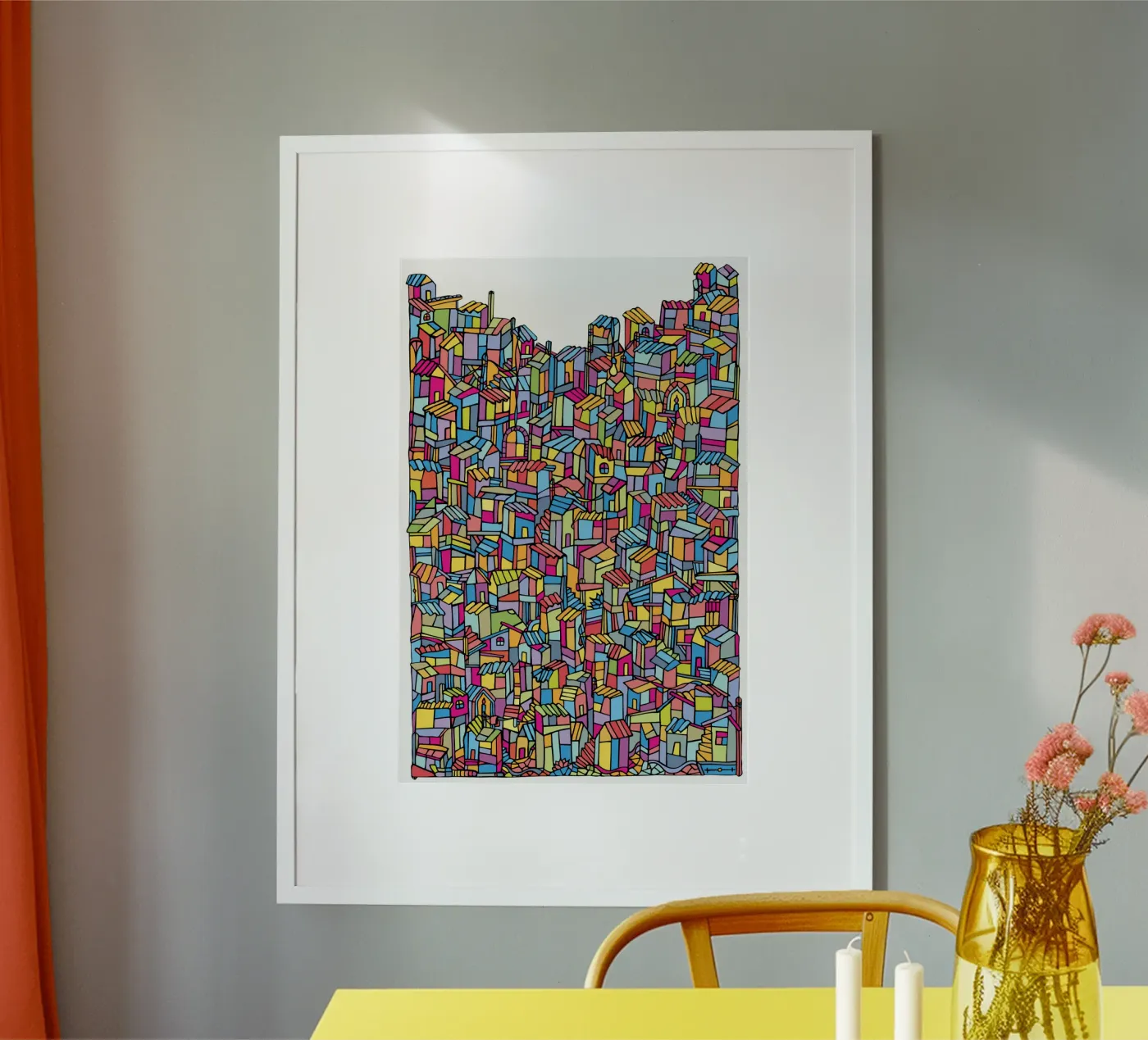 Favela III poster van Ninhol