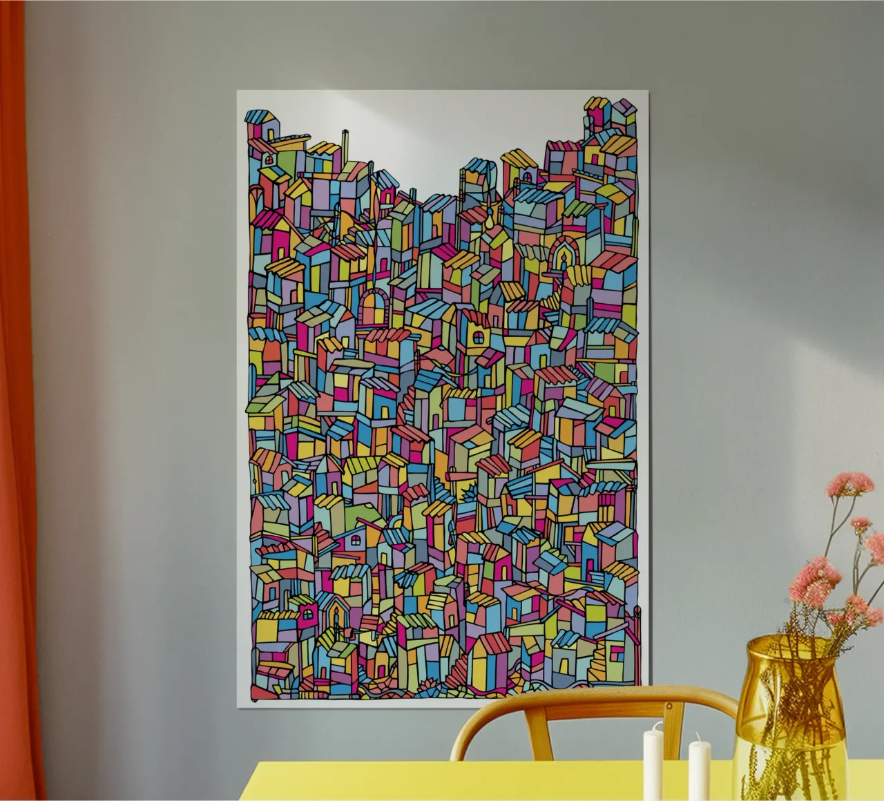 Favela III poster da Ninhol